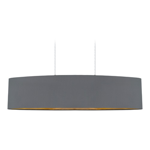 Eglo Lighting Maserlo Satin Nickel Pendant by Eglo Lighting 31619A
