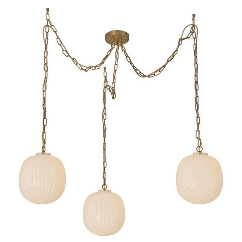 Alora Lighting Alora Lighting Cherise Brushed Gold Multi-Light Pendant MP579712BGGR