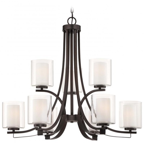 Minka Lavery Parsons Studio Smoked Iron Chandelier by Minka Lavery 4109-172