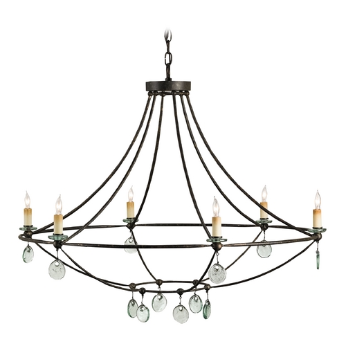 Currey and Company Lighting Novella Chandelier in Mayfair Finish by Currey & Company 9921