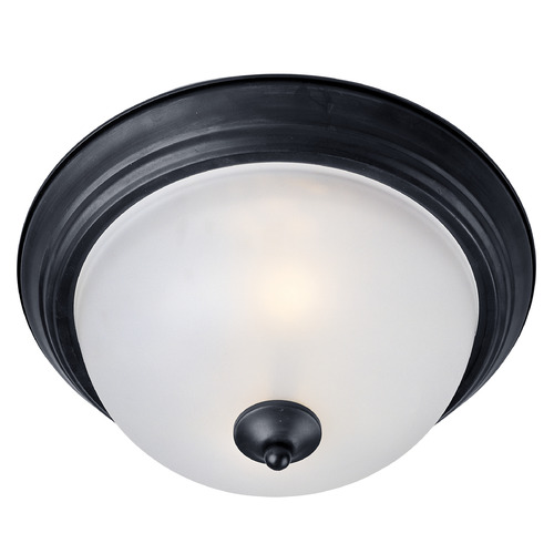 Maxim Lighting Maxim Lighting Essentials - 584x Black Flushmount Light 5840FTBK