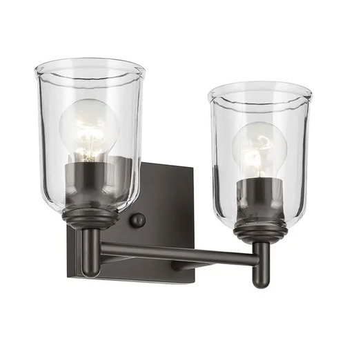 Kichler Lighting Kichler Lighting Shailene Olde Bronze Bathroom Light 45573OZCLR
