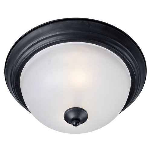 Maxim Lighting Maxim Lighting Essentials - 584x Black Flushmount Light 5841FTBK