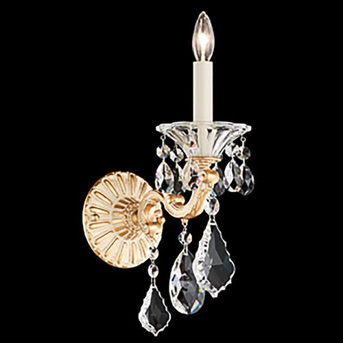 Schonbek Lighting La Scala Parchment Gold Sconce by Schonbek Lighting 5000-27