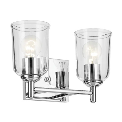 Kichler Lighting Kichler Lighting Shailene Chrome Bathroom Light 45573CHCLR