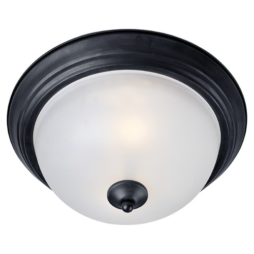 Maxim Lighting Maxim Lighting Essentials - 584x Black Flushmount Light 5842FTBK
