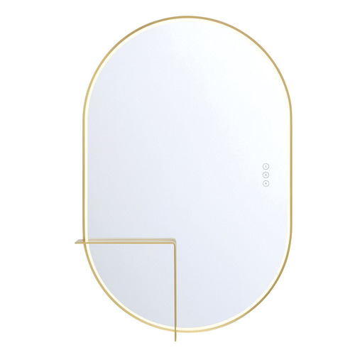 Eurofase Lighting Linden 36-Inch 3CCT LED Oval Mirror with Shelf by Eurofase Lighting 48520-010