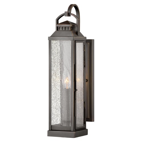 Hinkley Revere 17.25-Inch Blackened Brass Outdoor Wall Light by Hinkley Lighting 1180BLB