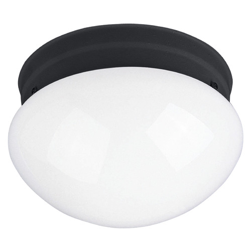 Maxim Lighting Maxim Lighting Essentials - 588x Black Flushmount Light 5880WTBK