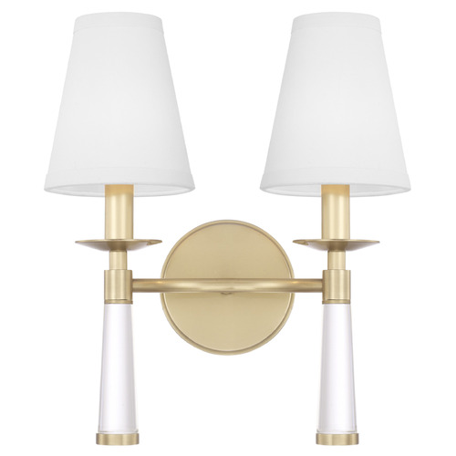 Crystorama Lighting Crystorama Lighting Baxter Aged Brass Sconce 8862-AG