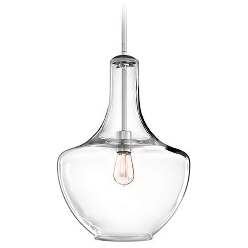 Kichler Lighting Everly 19.75-Inch Pendant in Chrome by Kichler Lighting 42046CH