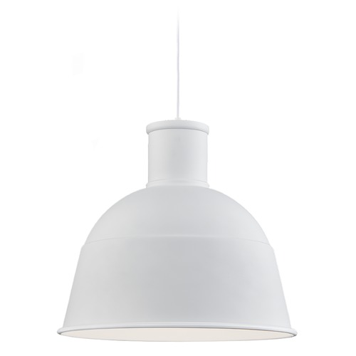 Kuzco Lighting Irving White Pendant by Kuzco Lighting 493522-WH