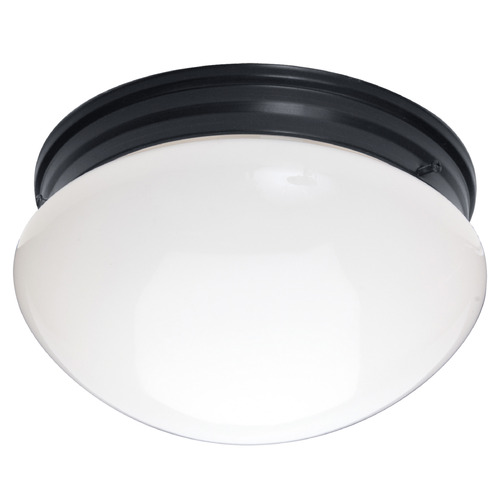 Maxim Lighting Maxim Lighting Essentials - 588x Black Flushmount Light 5881WTBK