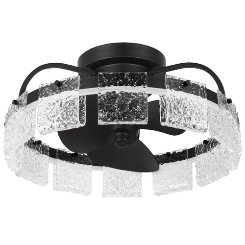 Progress Lighting Progress Lighting Fanin Matte Black LED Ceiling Fan with Light P250114-31M-30