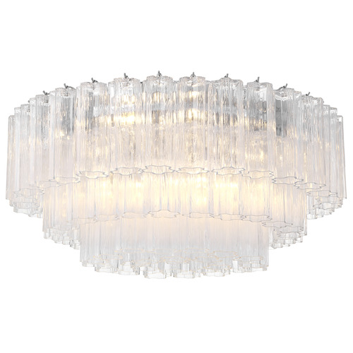 Crystorama Lighting Crystorama Lighting Addis Polished Chrome Flushmount Light ADD-331-CH-CL