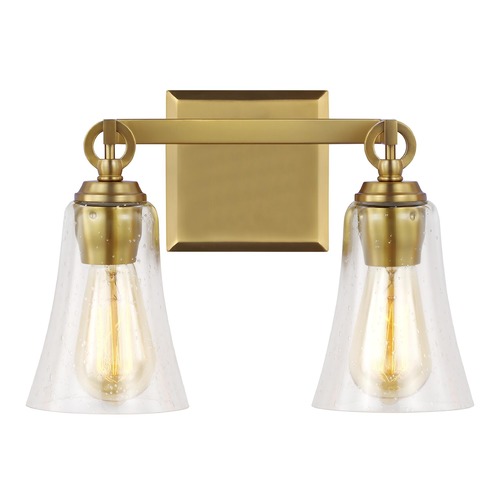 Visual Comfort Studio Collection Monterro 13-Inch Burnished Brass Vanity Light by Visual Comfort Studio VS24702BBS