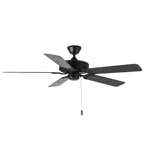 Maxim Lighting Maxim Lighting Basic-Max Black Ceiling Fan Without Light 89905BKWP