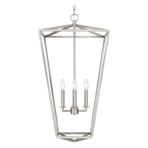 Design Classics Lighting Design Classics Terrazza Entry Satin Nickel Pendant Light 1799-09