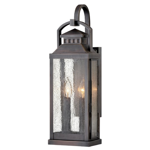Hinkley Revere 21.75-Inch Blackened Brass Outdoor Wall Light by Hinkley Lighting 1184BLB