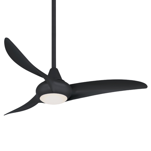 Minka Aire Light Wave 44-Inch LED Fan in Coal by Minka Aire F845-CL