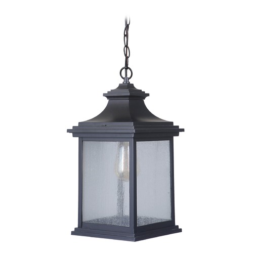 Craftmade Lighting Gentry Midnight Outdoor Hanging Light by Craftmade Lighting Z3211-MN