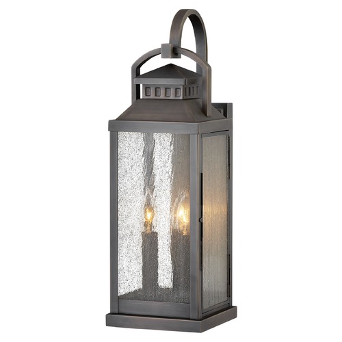 Hinkley Revere 21.75-Inch Blackened Brass Outdoor Wall Light by Hinkley Lighting 1185BLB