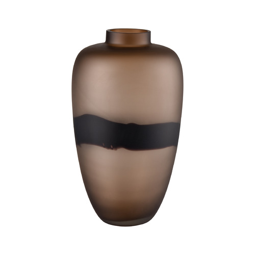 Elk Lighting Elk Lighting Dugan Tobacco & Black Vase H0047-10979