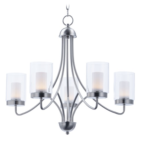 Maxim Lighting Mod Satin Nickel LED Chandelier by Maxim Lighting 30265CLFTSN
