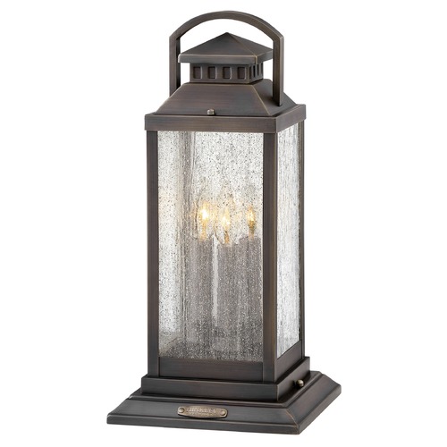 Hinkley Revere Blackened Brass Post Light by Hinkley Lighting 1187BLB
