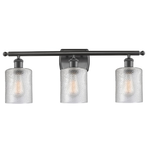Innovations Lighting Cobbleskill Oil Rubbed Bronze Bathroom Light by Innovations Lighting 516-3W-OB-G112