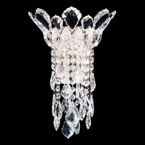 Schonbek Lighting Schonbek Worldwide Lighting Trilliane Strands Polished Stainless Steel Sconce TR0832N-401R