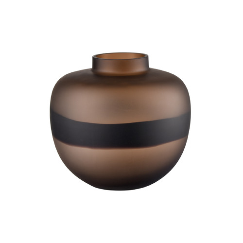 Elk Lighting Elk Lighting Dugan Tobacco & Black Vase H0047-10980