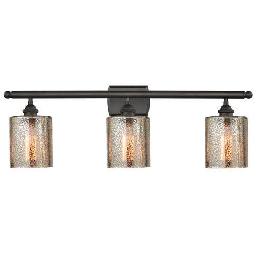 Innovations Lighting Cobbleskill Oil Rubbed Bronze Bathroom Light by Innovations Lighting 516-3W-OB-G116