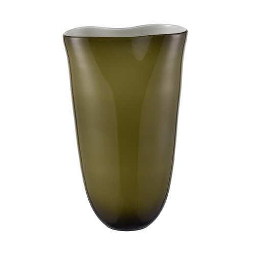 Elk Lighting Elk Lighting Braund Olive & White Vase H0047-10981