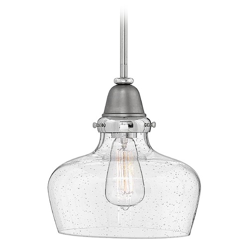 Hinkley Academy 10-Inch Pendant in English Nickel by Hinkley Lighting 67072EN