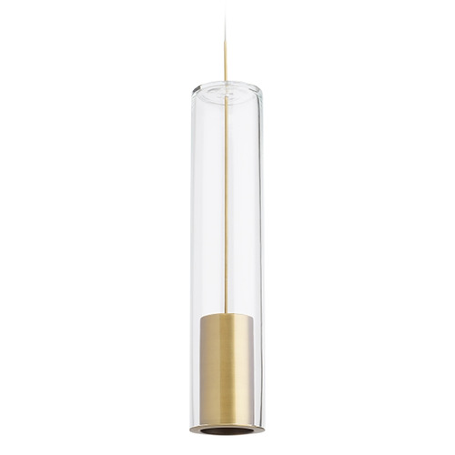 Visual Comfort Modern Collection Captra Freejack Pendant in Aged Brass by Visual Comfort Modern 700FJCPTCR
