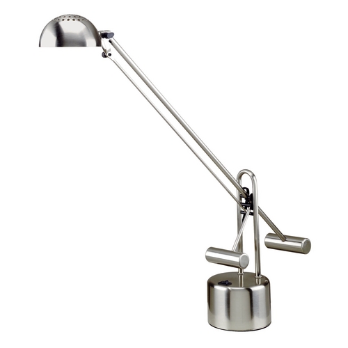 Lite Source Lighting Halotech Polished Steel Desk Lamp by Lite Source Lighting LS-306PS
