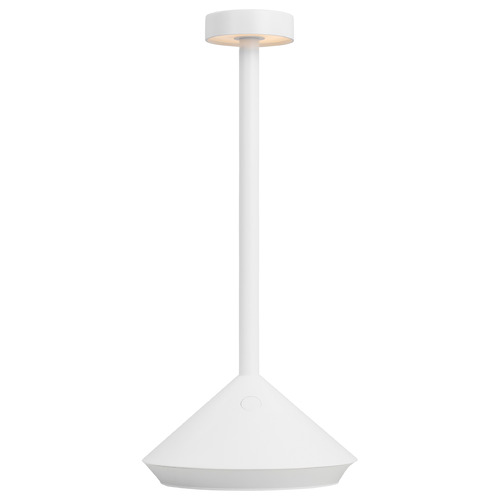 Visual Comfort Modern Collection Visual Comfort Modern Collection Sean Lavin Moneta Matte White LED Accent Lamp SLTB53327W