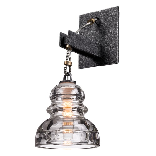 Troy Lighting Menlo Park 14-Inch Wall Sconce in Old Silver by Troy Lighting B3131
