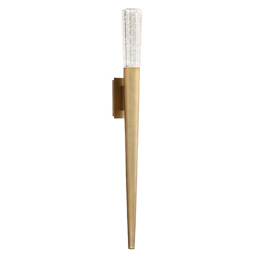 Modern Forms by WAC Lighting Scepter Aged Brass LED Sconce by Modern Forms WS-10830-AB