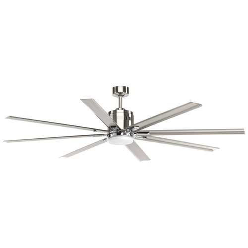 Progress Lighting Vast Brushed Nickel LED Ceiling Fan by Progress Lighting P2550-0930K