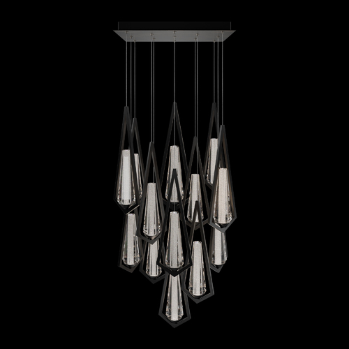 Schonbek Beyond Devotion LED 15-Light Pendant in Black by Schonbek Beyond BPD66213S-BK