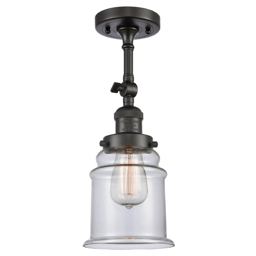 Innovations Lighting Canton Oil Rubbed Bronze Semi-Flush Mount by Innovations Lighting 201F-OB-G182