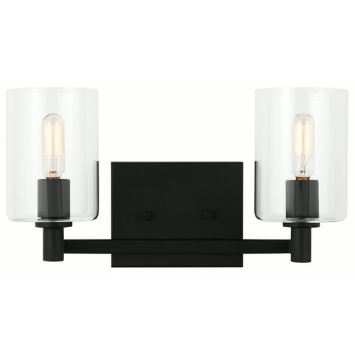 Visual Comfort Studio Collection Visual Comfort Studio Collection Fullton Midnight Black Bathroom Light 4464202-112