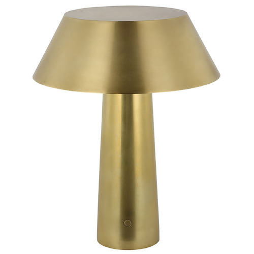 Visual Comfort Modern Collection Visual Comfort Modern Collection Sean Lavin Sesa Hand Rubbed Antique Brass LED Accent Lamp SLTB56927HAB