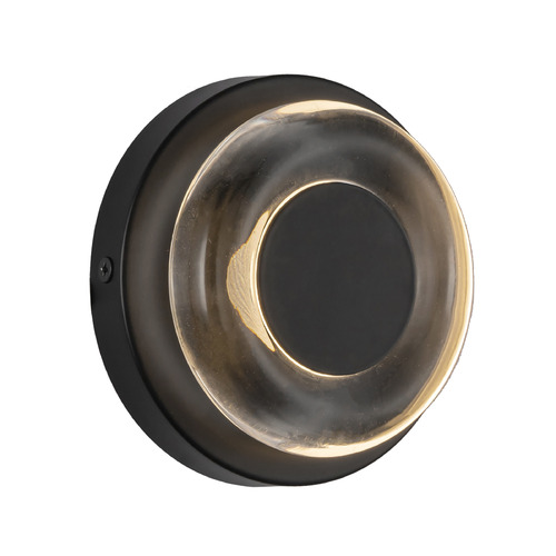 Kuzco Lighting Kuzco Lighting Stephord Black LED Sconce WS97204-BK/CL