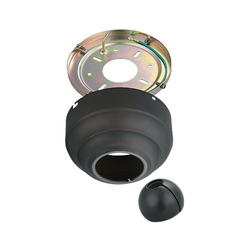 Generation Lighting Fan Collection Slope Ceiling Adapter in Roman Bronze by Visual Comfort & Co Fan Collection MC95RB