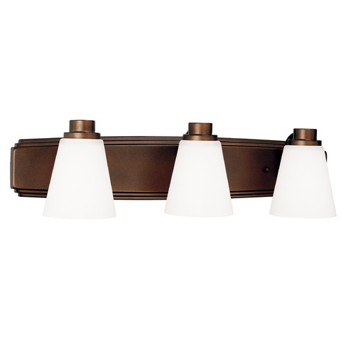 Dolan Designs Lighting Three-Light Bathroom Light 3403-62