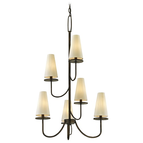 Troy Lighting Marcel Pompeii Bronze Chandelier by Troy Lighting F6297