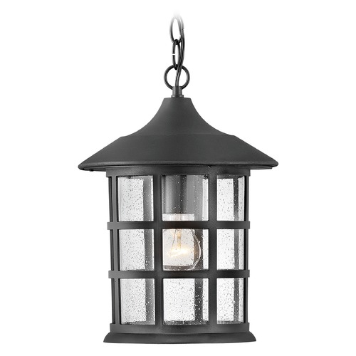 Hinkley Freeport 14-Inch High Textured Black Outdoor Hanging Light by Hinkley Lighting 1862TK